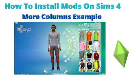 How To Install More Columns Mod For Sims 4 2022 Youtube
