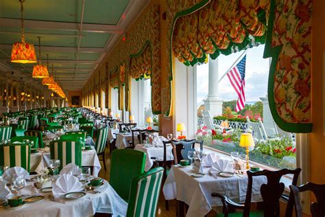 Grand Hotel Main Dining Room Mackinac Island Tourism Bureau