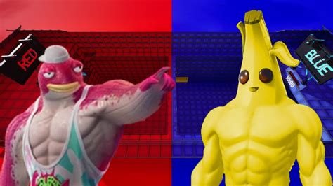 💪fish Thicc Vs Buff Peely🍌 Truelord Fortnite Creative Map Code