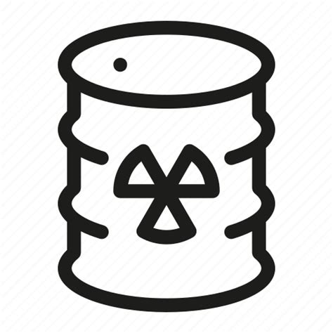 Energy Radioactive Waste Nuclear Icon Download On Iconfinder