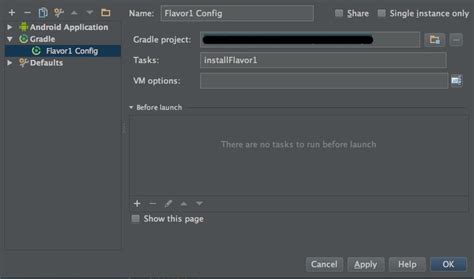 Android Launch Custom Gradle Android Build In Android Studio ITecNote