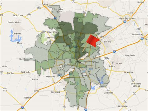 30 San Antonio Zip Codes That Gave The Most Dollars To Politicians