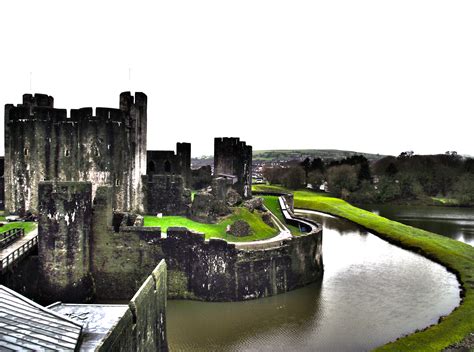 Caerphilly Castle Hdr By Hgcphotography On Deviantart