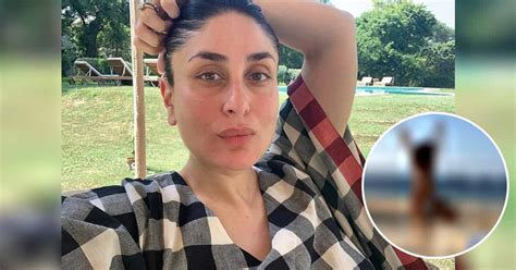 Kareena Kapoor Khans Uncompromisingly Picturesque Figure In A Bikini Exercising By The Beach Is