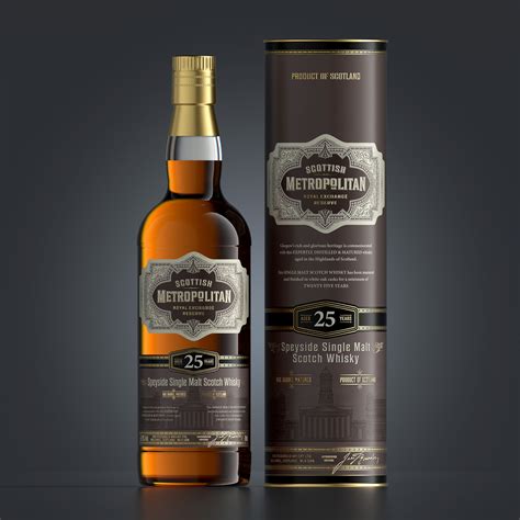 Scottish Metropolitan Single Malt Scotch Whisky On Behance