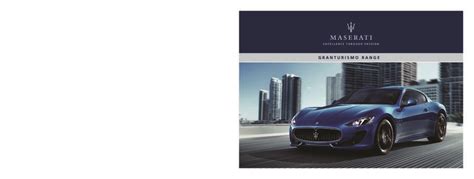 Maserati Granturismo Catalog Pdf Mb Data Sheets And Catalogues English En