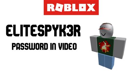 Roblox Old Account Password Revealed In Video Youtube