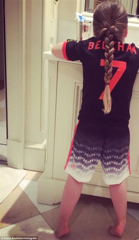 Victoria Beckham Shares Sweet Snap Of Daughter Harper Dressing A