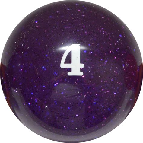Sterling Designer Glittering Pool Balls Ð 4 Ball