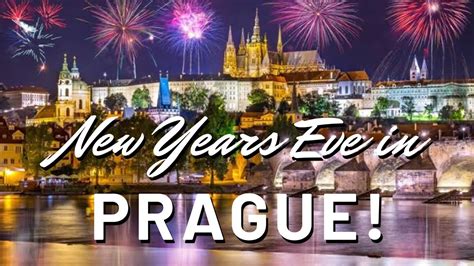 new years eve fireworks in prague czech republic youtube