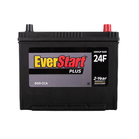 Everstart Plus Lead Acid Automotive Battery Group Size 24f 12 Volt600