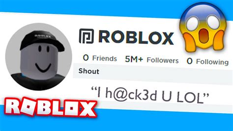 The Official Roblox Account Got Hacked What Happened Youtube