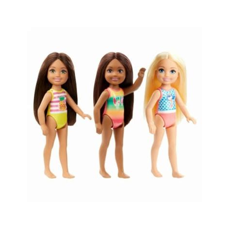 Mattel MTTGHV54 Barbie Chelsea Beach Doll Toys Assortment 18 Piece 1