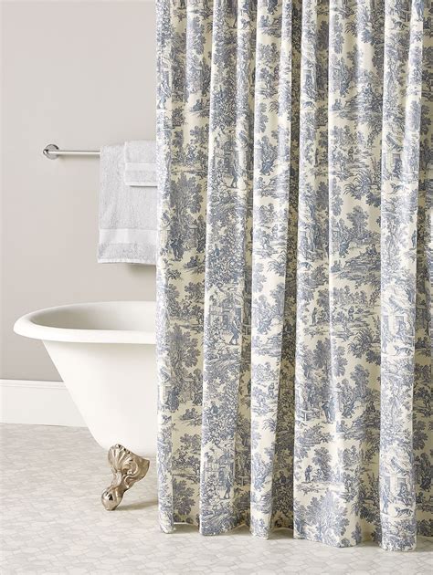 The Charm Of French Country Shower Curtains Window Curtains