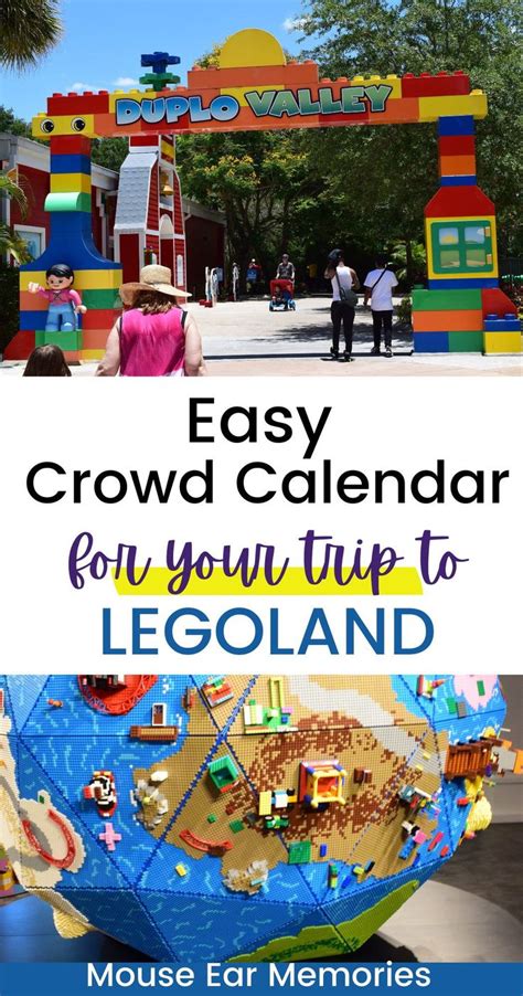 Best Times To Visit Legoland Crowd Calendar In 2022 Legoland