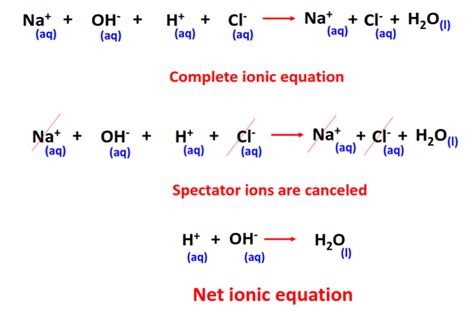 Net Ionic Equation Calculator All Steps Examples