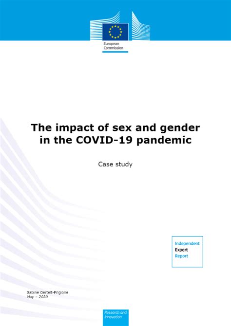 The Impact Of Sex And Gender In The Covid 19 Pandemic Case Study