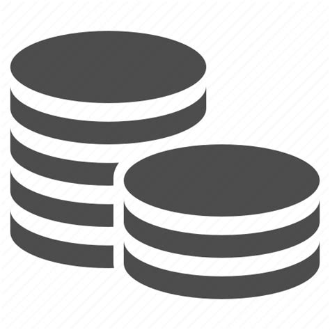 Coin Coins Money Stack Stacked Icon Download On Iconfinder