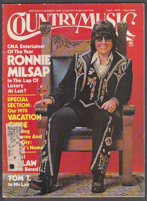Country Music Ronnie Milsap Tom T Hall Jim Owen Michael Bane 4 1978