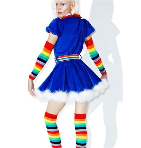 sexy rainbow bright costume dolls kill