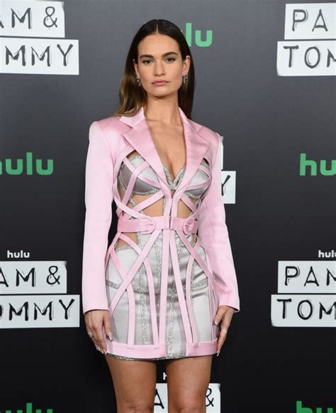 lily james sexy at pam and tommy premiere 10 photos video the fappening