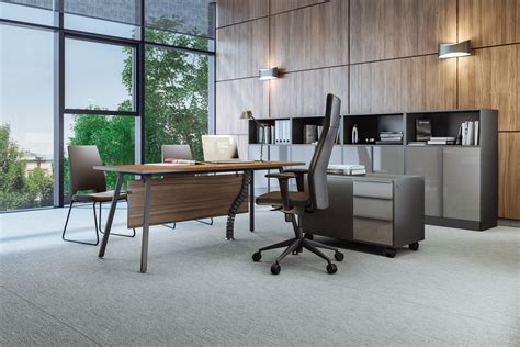 Vu Executive Office Desk Designer Desks From Ergolain All Information