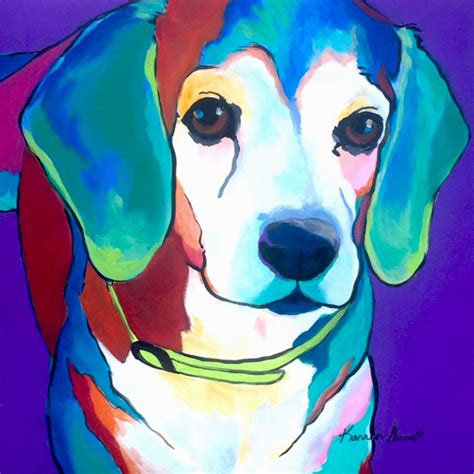 26 Custom Pop Art Dog Portrait Gordon Gallery