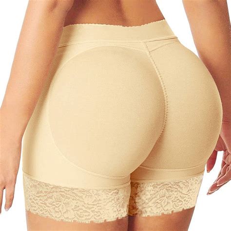 Queenral Pad Bragas De Control Hip Enhancer Cordón Underwear Butt Lifter Amazones Ropa Y