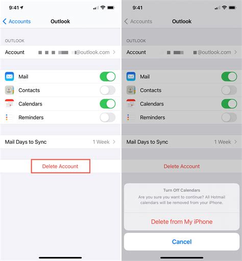 How To Delete An Email Account On Iphone Ipad And Mac