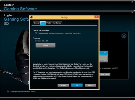 Logitech gaming software is needed by most logitech gaming products (logitech g). Logitech G633 & G933 Artemis Spectrum Gaming Headset ...