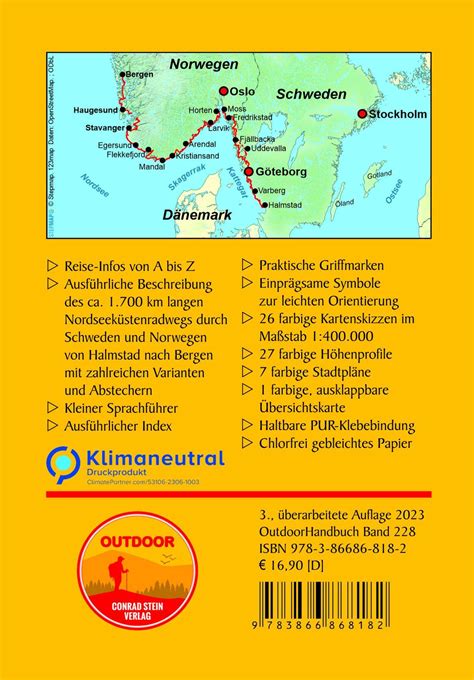 Schwedennorwegen Nordseeküstenradweg Wolfgang Barelds Buch Jpc