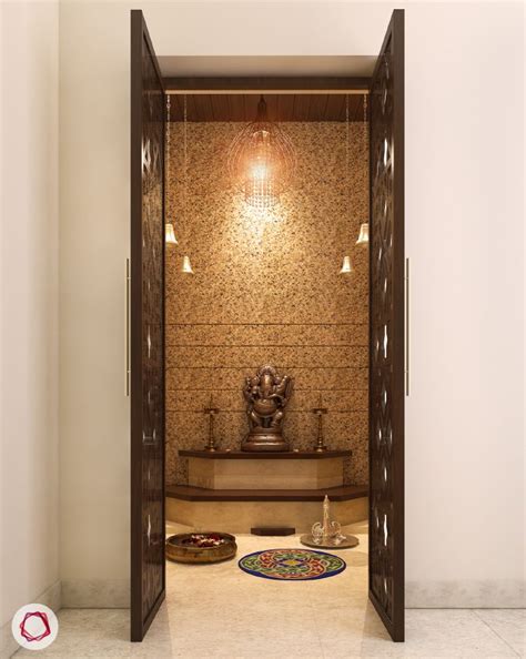 10 Divine Pooja Room Designs For Urban Homes Temple Design For Home
