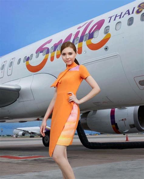 【thailand】 Thai Smile Cabin Crew タイ・スマイル 客室乗務員 【タイ】 Thai Airline Flight Attendant Thailand