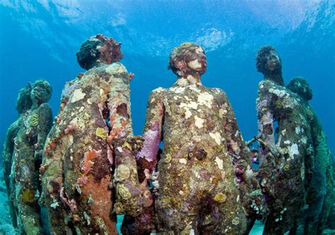 Europes First Underwater Sculpture Museum Highlights Plight Of The Ocean