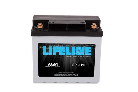 Lifeline Lifeline Gpl 6ct 6 Volt Deep Cycle Agm Battery