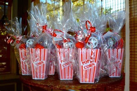 Party Supplies Carnival Popcorn Boxes For Birthday Circus Theme Or
