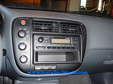 The reset code for the factory installed radio is located in the glove box. Honda civic 2003 remove radio