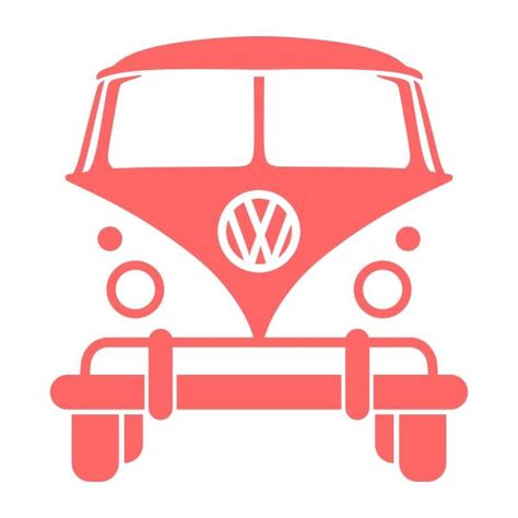 Vw Volkswagen Bus Van Cuttable Design Apex Embroidery Designs