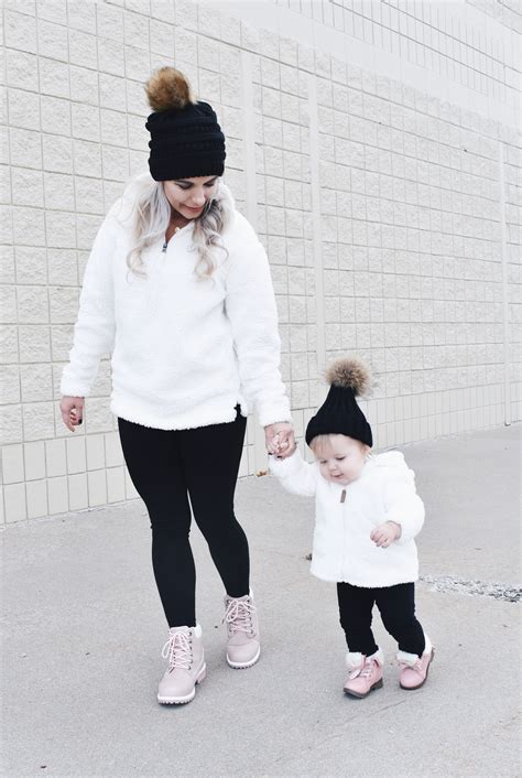 mom and daughter matching winter outfits get inspo for the perfect mommy and daughter mat