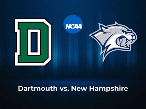 Dartmouth Vs New Hampshire Predictions And Picks Spread Total December 6