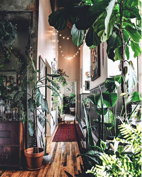 An Incredible Loft Filled With Plants So Much Greenery