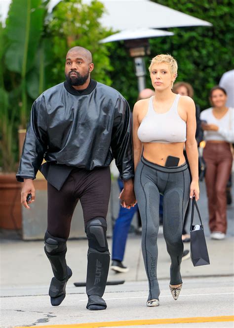 Bianca Censori Wears Tiny Bra As She Films Kanye West S Bizarre Interaction At Dubai Restaurant