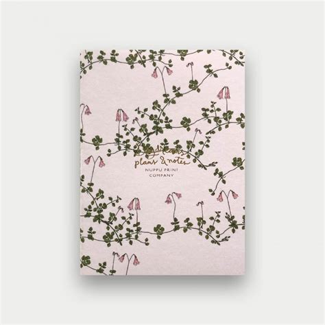 Vanamo Notebook Small Nude Nuppu Print Company