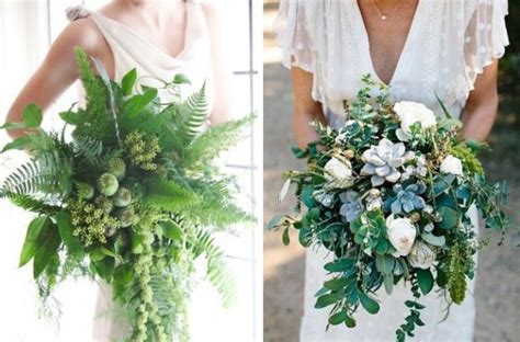 20 Gorgeous Greenery Wedding Bouquets Southbound Bride