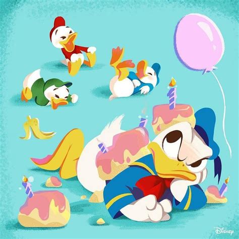 Happy Birthday Donald Duck Happy Birthday Disney Disney Disney Duck