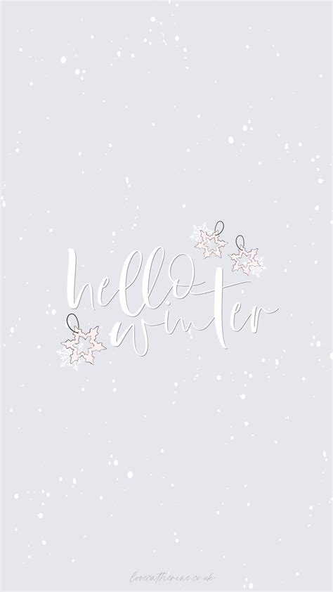 Winter Girly Wallpapers Wallpaper Cave