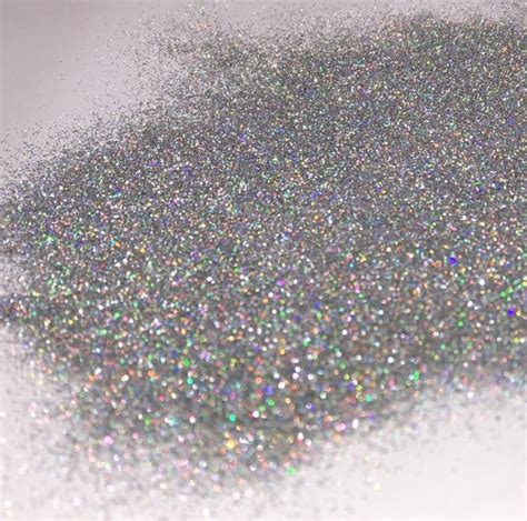 Bling Holographic Glitter Silver Glitter Holographic Etsy