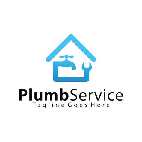 Premium Vector Plumbing Service Logo Design Template