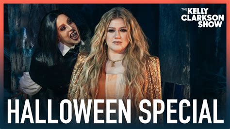 Watch The Kelly Clarkson Show Official Website Highlight Kelly Clarkson Reveals Spooky