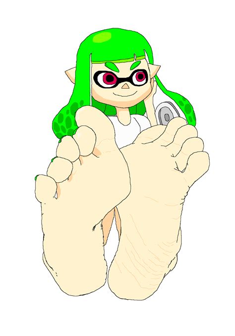 Inkling Girls Wrinkled Bare Feet By Nintendofanartistdx On Deviantart